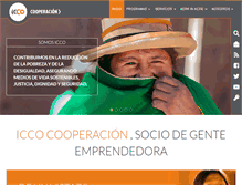 Tablet Screenshot of iccosudamerica.org